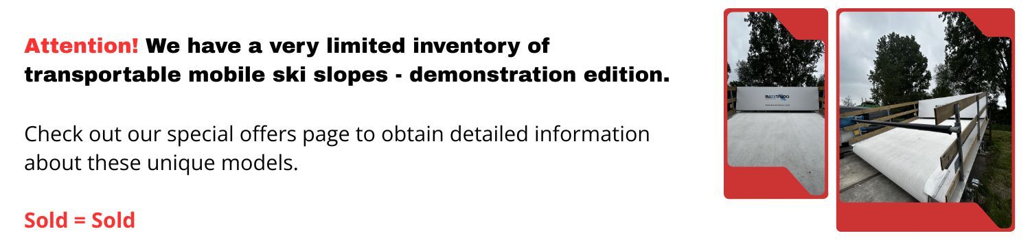 Transportable ski slopes | Maxxtracks